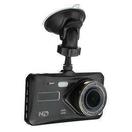 1080P full HD car DVR camera touch screen car camcorder 2Ch driving dashcam 4 inches 170° WDR night vision G-sensor parking monito253T