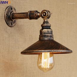 Wall Lamp Water Pipe Vintage Retro Loft Style Industrial Lighting Nurale Led Edison Sconce Apliques Stair Light