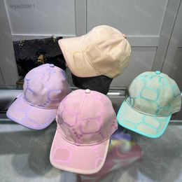 2023 Designer Baseball Cap Men Casquette Jumbo Hats Women Caps Brand Hat Luxury Beanie Tennis Pink Beach