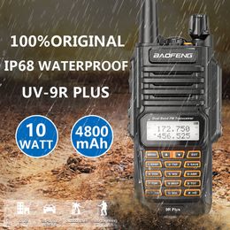 Walkie Talkie Baofeng UV 9R Plus Waterproof IP68 10W Dual Band Communications Amateur Vhf Uhf CB Radio Ham UV9R 230731