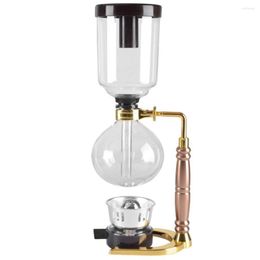 Convenient Coffee Pot Set Filter Household Siphon Heat-resistant Glass Manual Maker