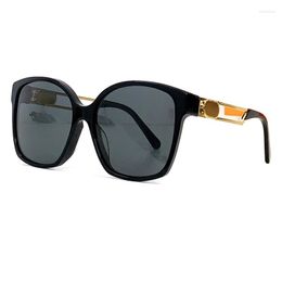 Sunglasses Retro Cat's Eye Female 2023 Luxury Return Designer High-End Protective Ladies Large Frame