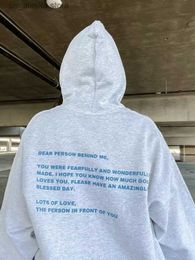 Men's Hoodies Sweatshirts Dear Person Behind Me Jesus Loves You Sweatshirt Christian Jesus Sweatshirt Christian Apparel Trendy pullovers religion tops T230731