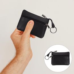 Gift Wrap Coin Purse Small Card Case Change Retro Palm Size Versatile Pouch Keychain Storage Bag Multitool