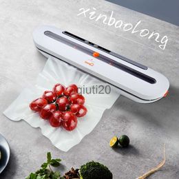 Vacuum Food Sealing Machine Xinbaolong Vacuum Packing Machine QH02 Sous Vide Vacuum Sealer For Vacuum Packaging New Food Packer Vacuum Bags for Food Storage x0801