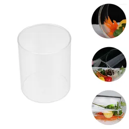 Dinnerware Sets Glass Tableware Clear Salad Bowl Fresh Floral Vase Fruit Vegetable Vases Container