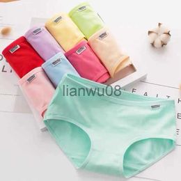 Panties 3PC Teenager Briefs Girls Underwear Cotton Briefs Sports Letters Breathable Briefs Pupils 81214 Years x0802