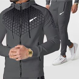 TrackSuits Mężczyźni Kobiet projektanckie Zestawy kurtki Spring Autumn Tech Spodnie 2 sztuki