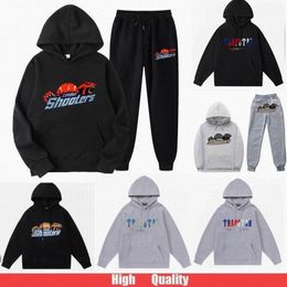 TrapStar 2 Stück Unisex Kurzarm T-Shirt Shorts Jogging Anzug mit Print Tracksuit Voller Set für Freizeit- und Sportkleidung in den Größen S-4xl erhältlich