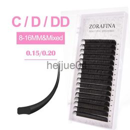 False Eyelashes ZORAFINA Eyelashes x0802