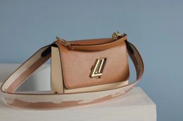 Shopping Bag Designer Handbags Brown Flower Women Shoulder Crossbody bag Luxury Leather handbag Lady Purse