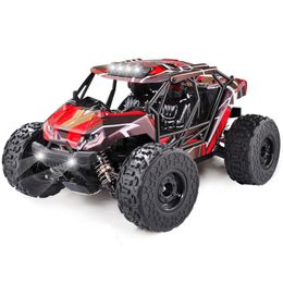 Electric RC Car HS 18431 18432 Brushless RTR 1 18 2 4G 4WD 52km h RC Full Proportional LED Light Off Road Monster Truck Vehicles Models Toys 230801