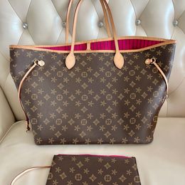 Luxury vintage Designer travel bag mens Leather high capacity Clutch Bags M41178 Cross Body shopper Shoulder Basket Bags Lady Womens weekend satchel Totes hand bags