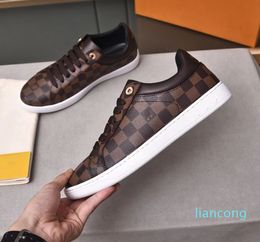 Men Casual shoes Out Sneaker fashion leather high-quality Low top sneaker Size 38-44