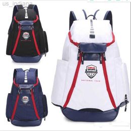 School Bags Men Backpack for School Bags Teenagers Boys Laptop Bag Backbag Man Schoolbag Rucksack Mochila USA Elite Kevin Durant big Size262O Z230802