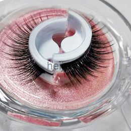 False Eyelashes Selfadhesive Eyelashes Natural Eyelashes With Lashes Tape Easy To Wear Reusable Adhesive Makeup False Eyelashes Supplies x0802