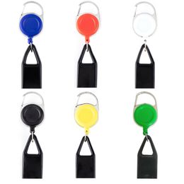 Silicone Torch Lighter Leash Cover Holder Sleeve Clip with Keychain Safe Stash Retractable Smoking Lighters Accessories 6 Colours