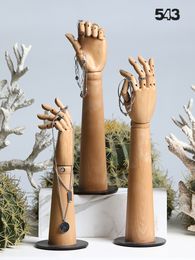 Mannequin Drawing Sketch Mannequin Model Home Decor Human Artist Models Wood Grain Mannequin Dummy Hands For Jewelry Display 230802