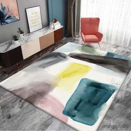 Carpets Modern Abstract Carpets for Living Room 200x300 Light Luxury Home Decoration Bedroom Decor Anti-skid Floor Mat Large Area Rugs R230802