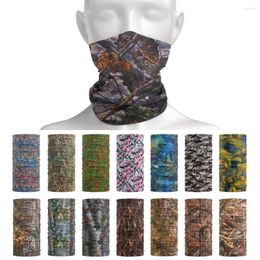 Scarves Camouflage Hunting Tactical Bandana Realtree Neck Gaiter Shemagh Hiking Cycling Tube Scarf Camo Multi Purpose Use Head Wrap Buff