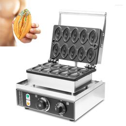 Bread Makers Commercial 10 Pcs Mini Grils Vagina Waffle Machine Sexy Baker Pussy Maker Non Stick Coating Snack Machines