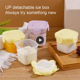 Storage Bottles Buckle Design Freshness Preservation Box Large Capacity Fresh Complementary Food Outdoor Sealed Supplement Cup Portable
