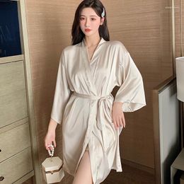 Women's Sleepwear Bride Dressing Gown Pyjamas Female Wedding Bridesmaid Dress Marry Make Up Nightgown Wear Outside Pjs Home Clothes Sexy