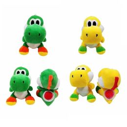 Factory wholesale 20cm 2 color Yoshi Luigi plush toys film and television games peripheral dolls children's gifts