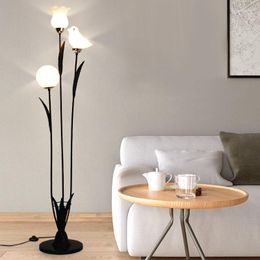 Floor Lamps Modern Nordic Bird Lamp El Loft Home Decor Standing For Living Room Flowers Light Restaurant Lighting Fixtuires