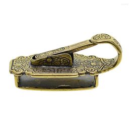 Keychains Solid Brass Chinese Style Key Chain Belt Loop Holder Hanger
