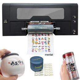 Printer Transfer Sticker AB Film Self-adhesive CMYK W V Mug Irregular Product Bottle Glass Metal Print Machine