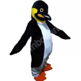 High quality Cute penguin Mascot Animals Costume Clothings Adults Party Fancy Dress Outfits Halloween Xmas Outdoor Parade Suits