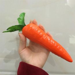 Decorative Flowers Simulation Carrot Fruits Lifelike Fake Vegetables Model Home Improvement Craft Jewellery Kitchen Pography Props Decoration