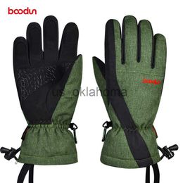 Ski Gloves Boodun Ski Gloves Waterproof Gloves with Touchscreen Function Snowboard Thermal Gloves Warm Snowmobile Snow Gloves Men Women J230802