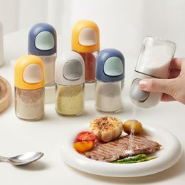 Storage Bottles Plastic Jars For Spices Salt Pepper Shakers Set Barbecue Seasoning Jar Can Bottle Condiment Kitchen Gadgets