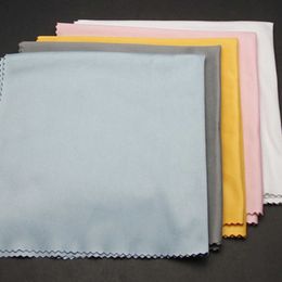 40x40cm Microfiber Water Absorption Glasses Cloth Glasses Lens Wiping Cloth Camera Screen Cleaning Cloth Large