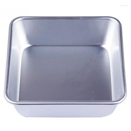 Baking Tools 4 Inch Aluminum Alloy Mousse Square Cake Mold Mould Bakeware Decorating