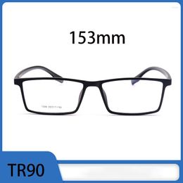 Sunglasses Rockjoy Oversize Reading Glasses Men Women 153mm Large Wide Eyeglasses Frame Male TR90 Black Spectacles For Prescription Diopter