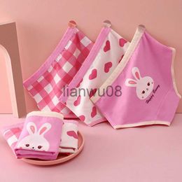 Panties Girls Panties Kids Cotton Underwear Children's Briefs Trellis Bright Lovely Rabbit Cartoon Short For Teenage Girls x0802