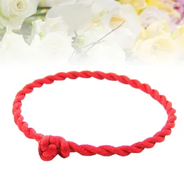 Charm Bracelets TENDYCOCO Red Rope Thread String Bracelet Braided Wealthy Healthy For Couple