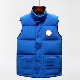 designer down vest pocket jackets high quality NFC womens parka sleeveless puffer jacket zipper badges men casual coat vests size S-2XL