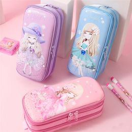 Pencil Bags Kawaii Girl Cases Estuche Escolar Material Cute Case Stationery Etui Fundas Trousse School Accessories Astuccio Pen Bag 230802