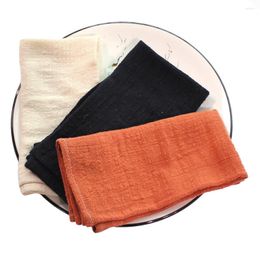 Table Napkin Set Of 4 Gauze Cotton Cloth Napkins 40x40cm Kitchen Dinner Tea Towel Home Fall Rustic Wedding Easter Ramadan Decoration