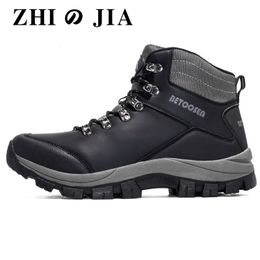 Dress Shoes Fashion Sports Hiking Men's Nonslip Work Outdoor Hunting Boots Military Tactical 230801