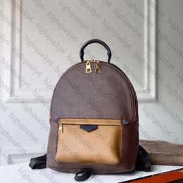 Leather Women's Backpack Exquisite Packaging LL10A Mirror Face High Quality Designer Backpack