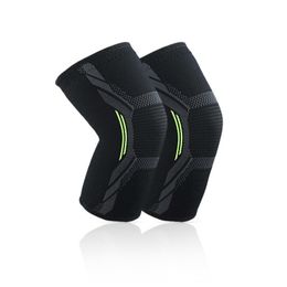 Elbow Knee Pads Single Knitted Nylon Sports Pad Riding Protective Gear Running Basketball Skipping Rope Warm Foot Cold Proof Black 230802