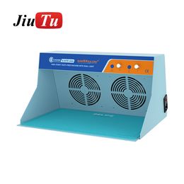 SS-917C Mini Dual Fan Anti Dust Working Bench Suitable For Phone Detection And Maintenance