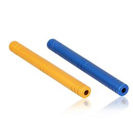 Smoking Pipe Metal One Hitter Bat 82MM Snuff Tobacco Dry Herb Cigarette Dugout Tube Display Packing Wholesale