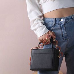 Evening Bags Luxury Alloy Shoulder Strap Women Desigener 60cm Chain Handle Belt Purse Female 230427