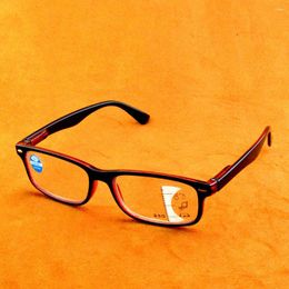 Sunglasses Handcrafted Red Frame Full-rim Spectacles See Near N Far Progressive Multi-focus Reading Glasses 0.75 To 4